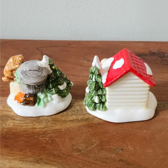 Department 56 Snow Village “Cat and Dog” Set | 1988 Christmas Display Figurines - Picture 7 of 11